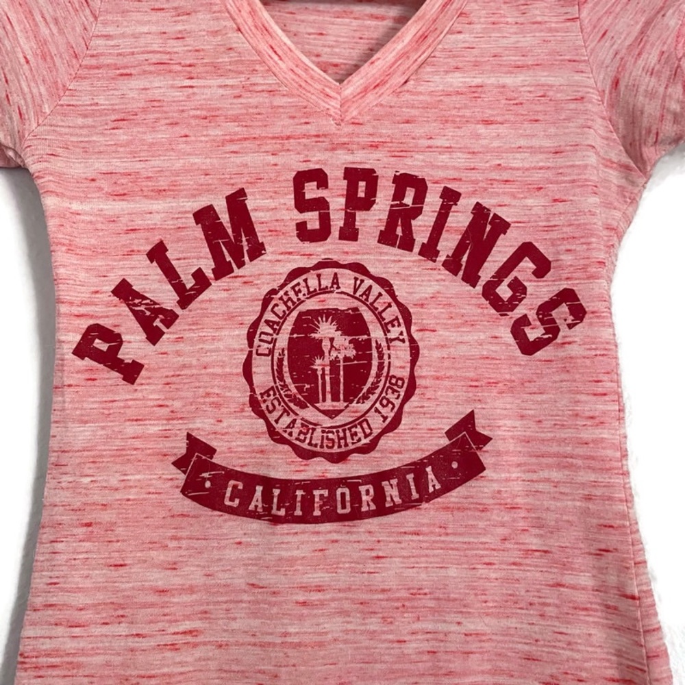 Palm Springs space dye tee size small - Picture 2 of 4